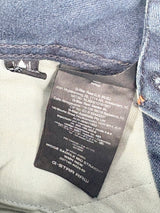 G-Star Raw Midge Dark Blue Saddle Mid-Rise Straight Jeans - W28