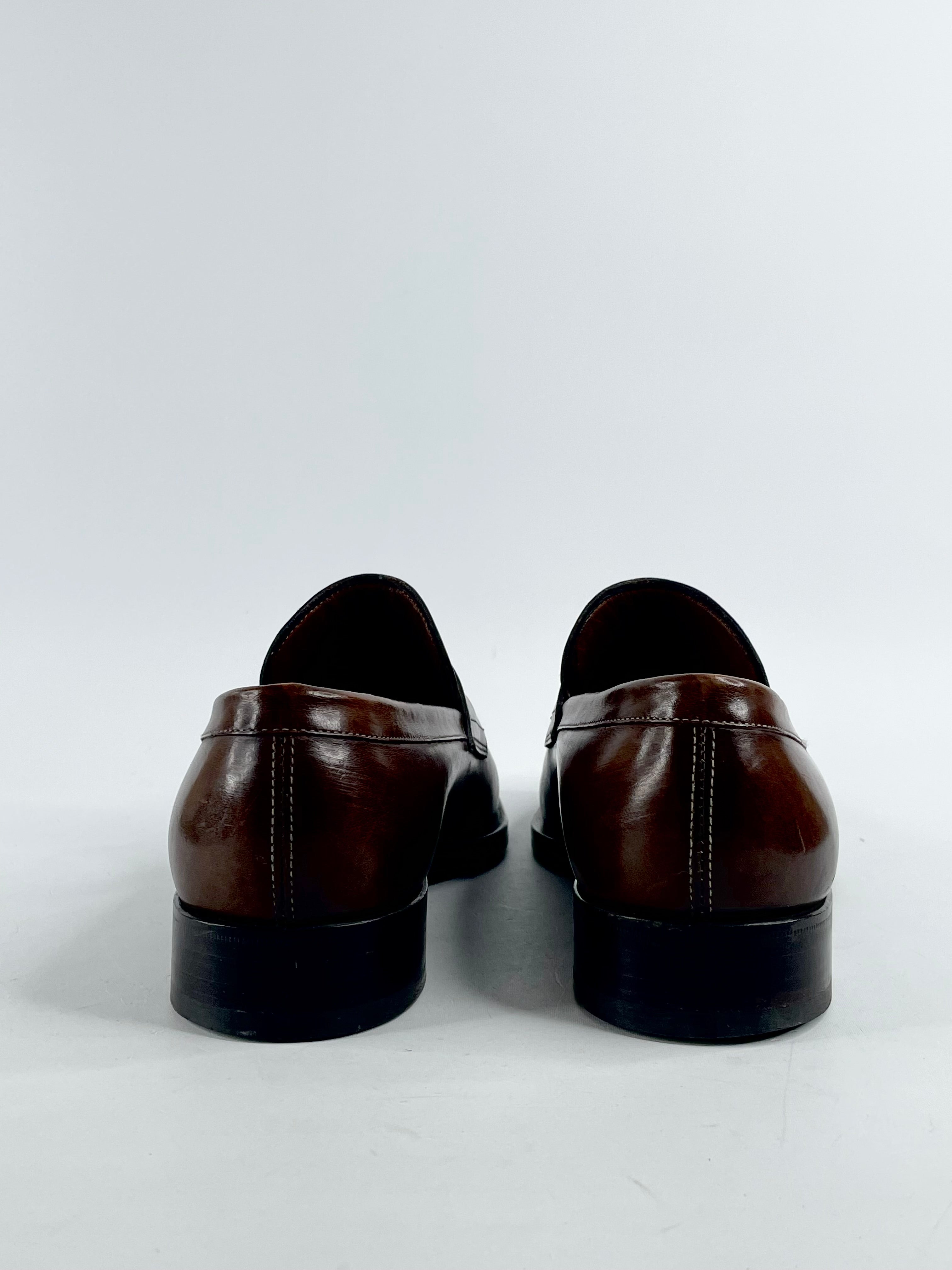 Fratelli Rossetti Mocha Leather Loafers - EU39.5