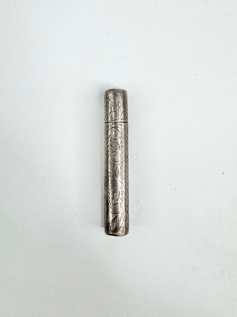 Vintage Silverplated Toothpick Case