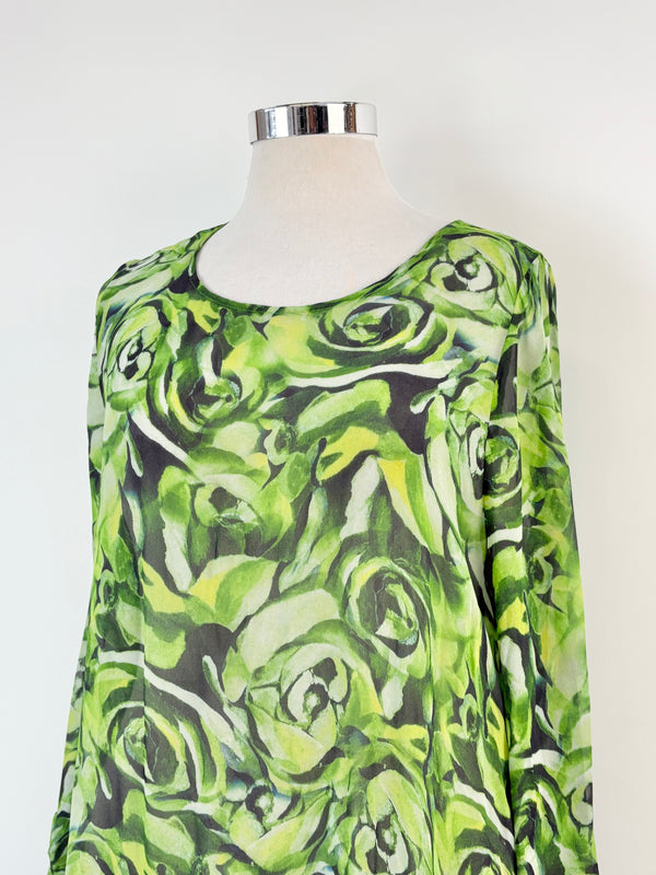 Curate by Trelise Cooper 'Rose Before Bro's' Side Chick Dress - AU16/18