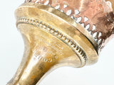 Large Engraved Copper & Brass Vase
