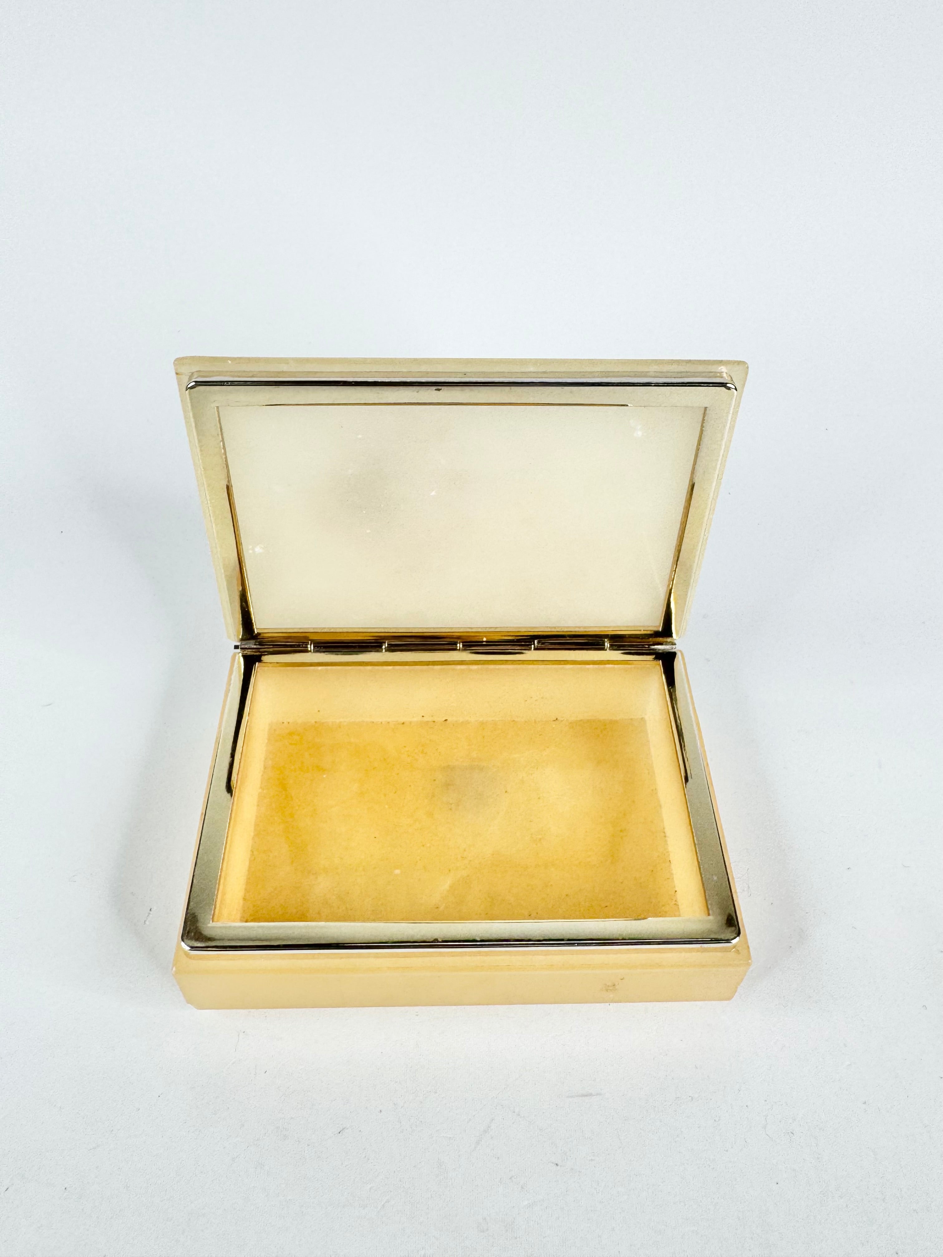 Alabaster Trinket Box