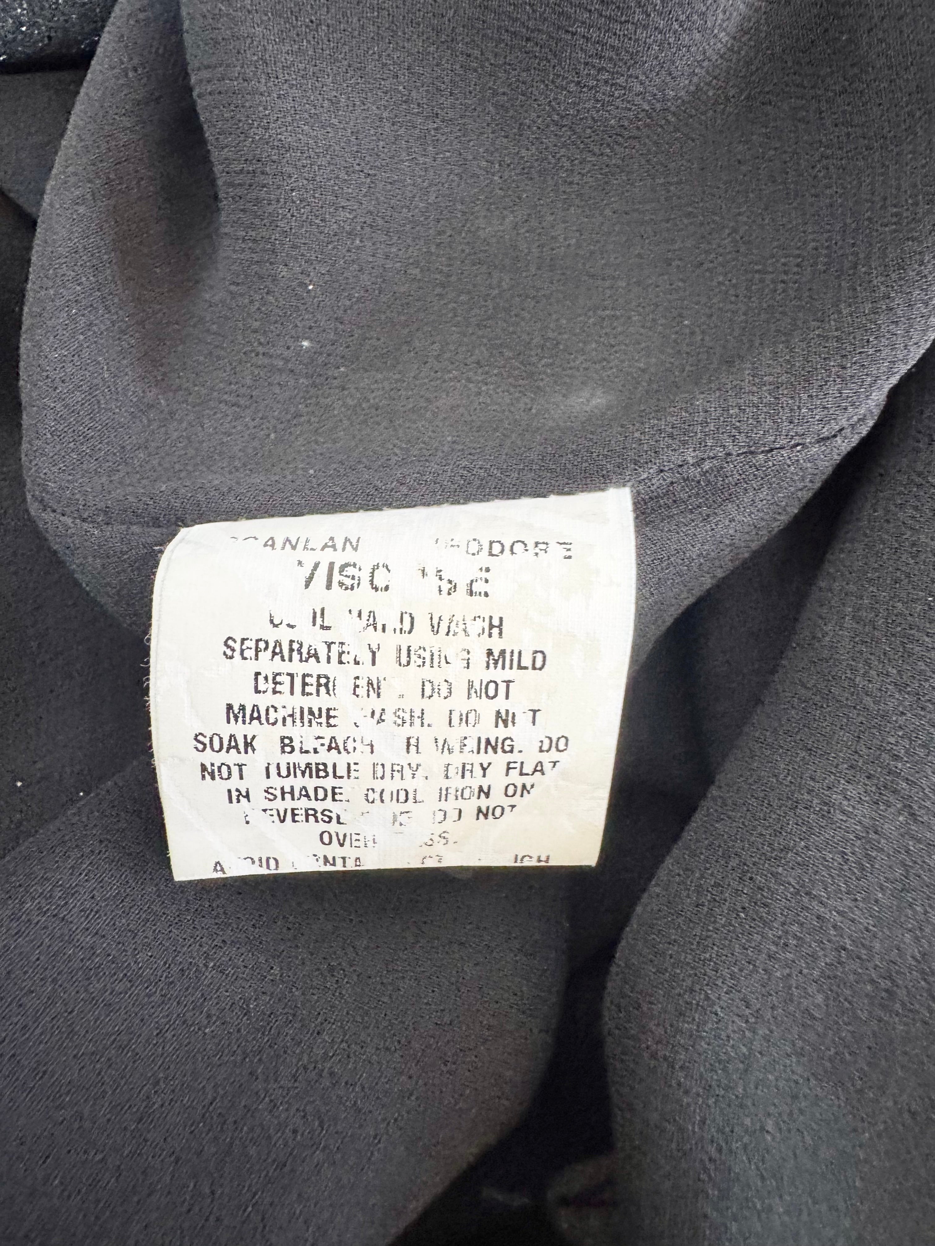 Scanlan Theodore Black & White Floral Dress - AU12