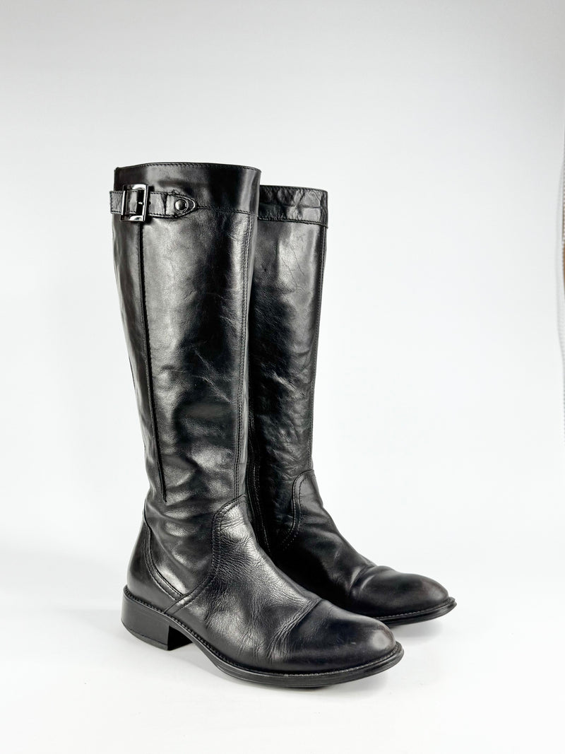 Aquatalia Black Riding Boots - EU39.5