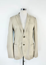 Goodwin Charli Cement Cotton Blazer - 42R