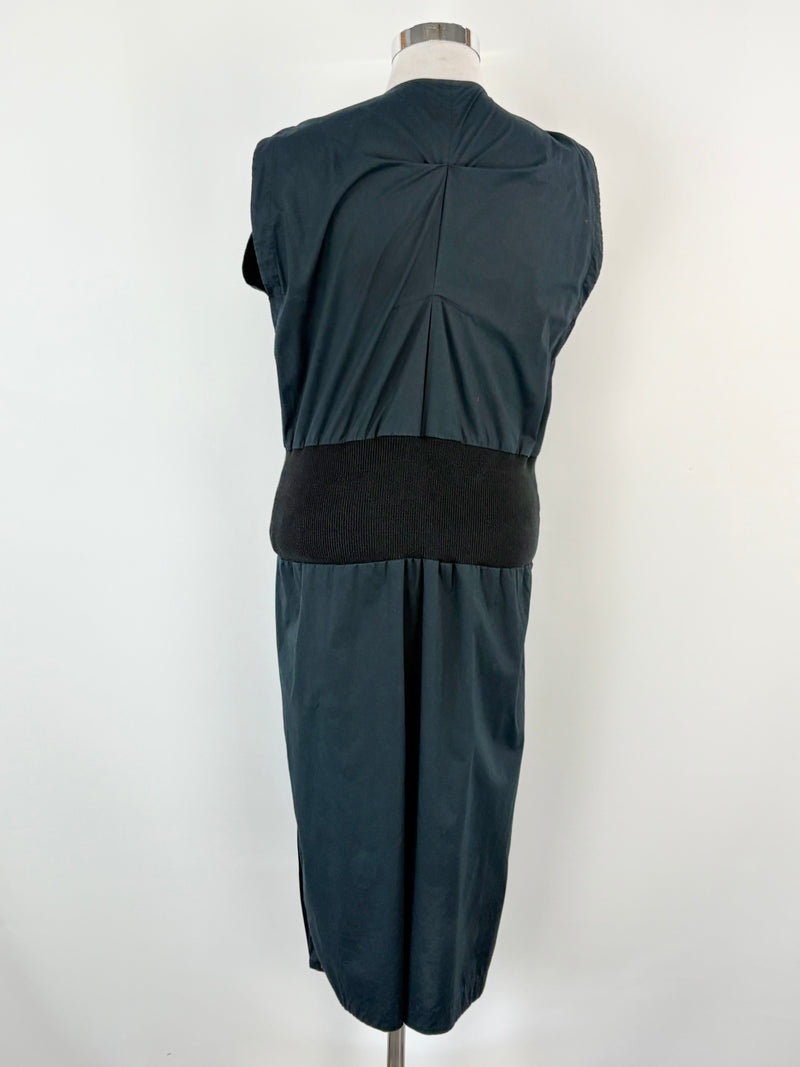 Willow Black Sleeveless Tunic Dress - AU12