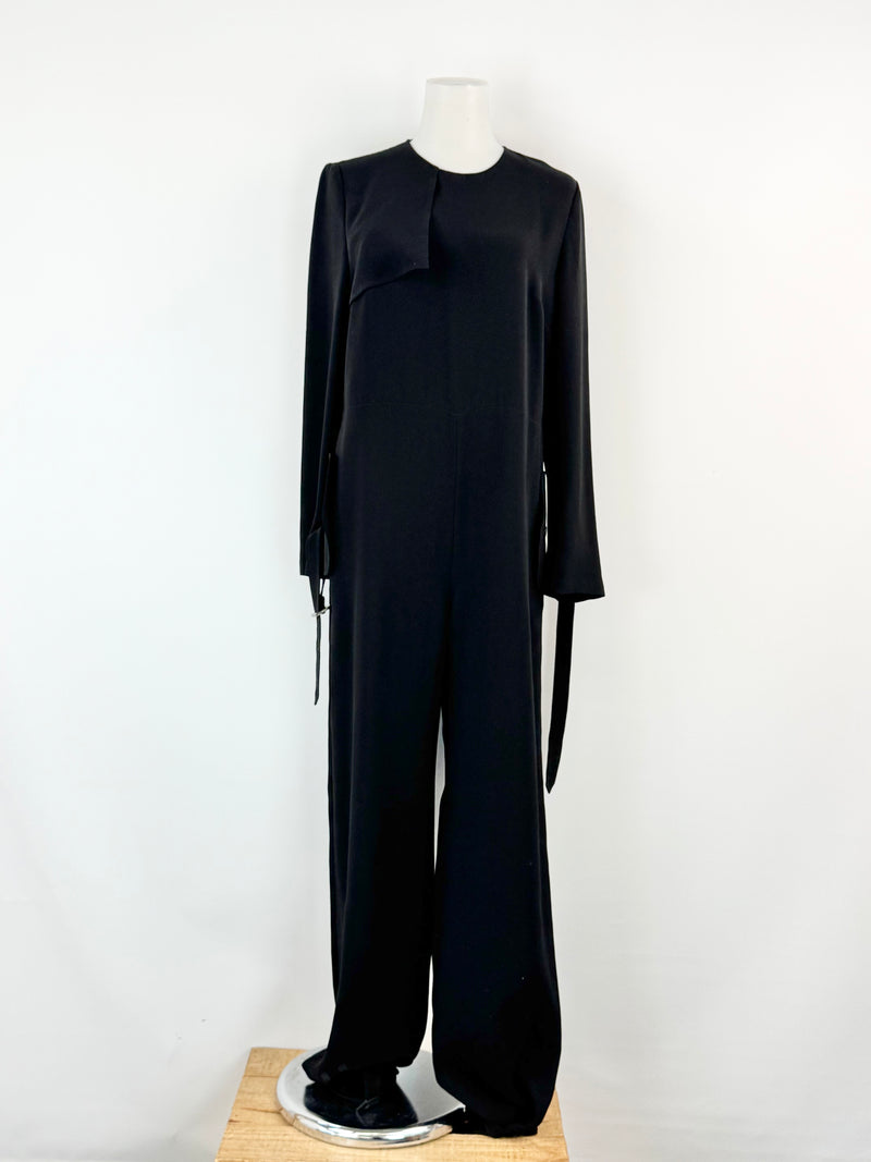 Max Mara Black Long Sleeve Jumpsuit - AU10