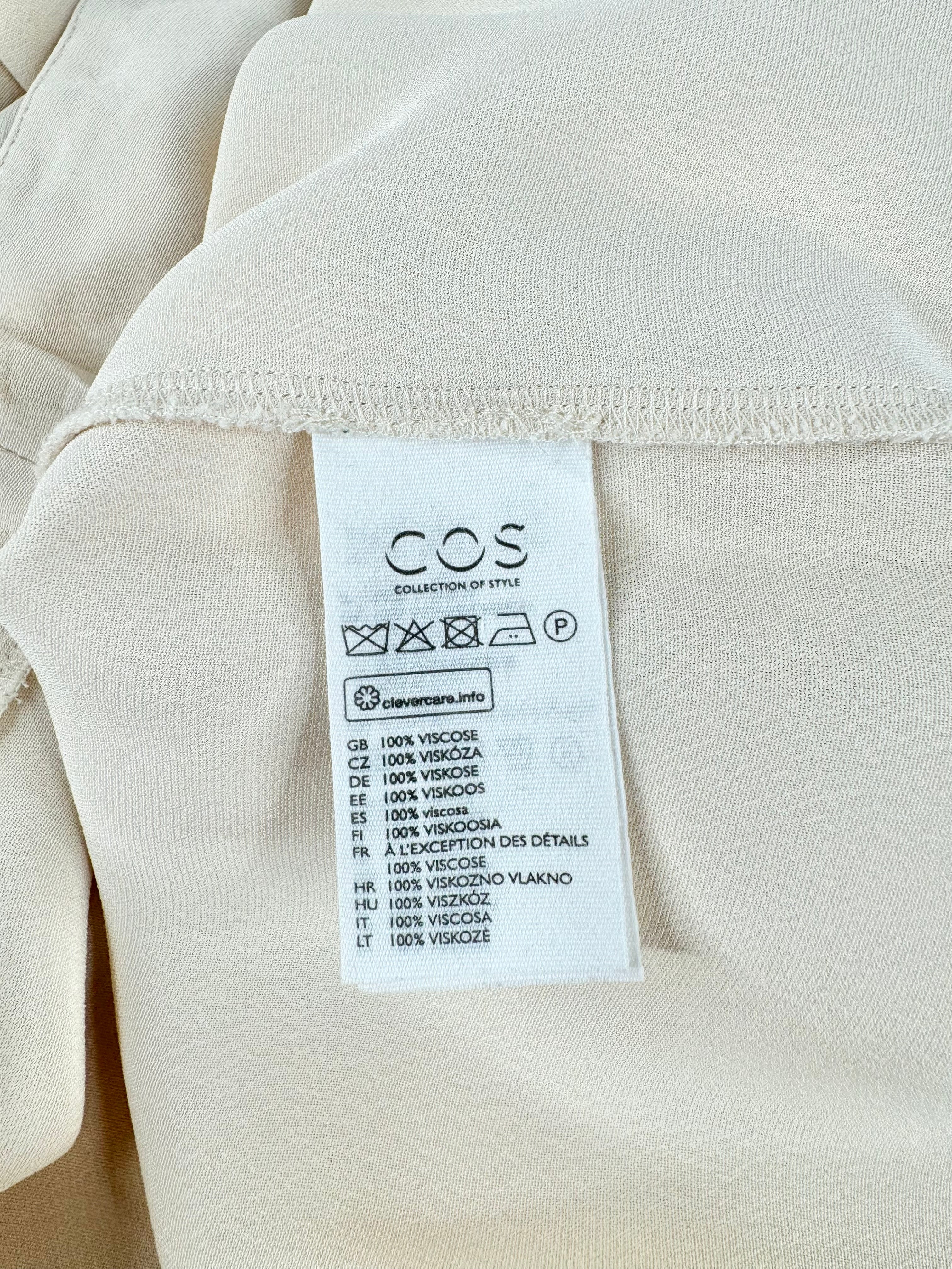 Cos Vanilla Boxy Fit Top - AU10