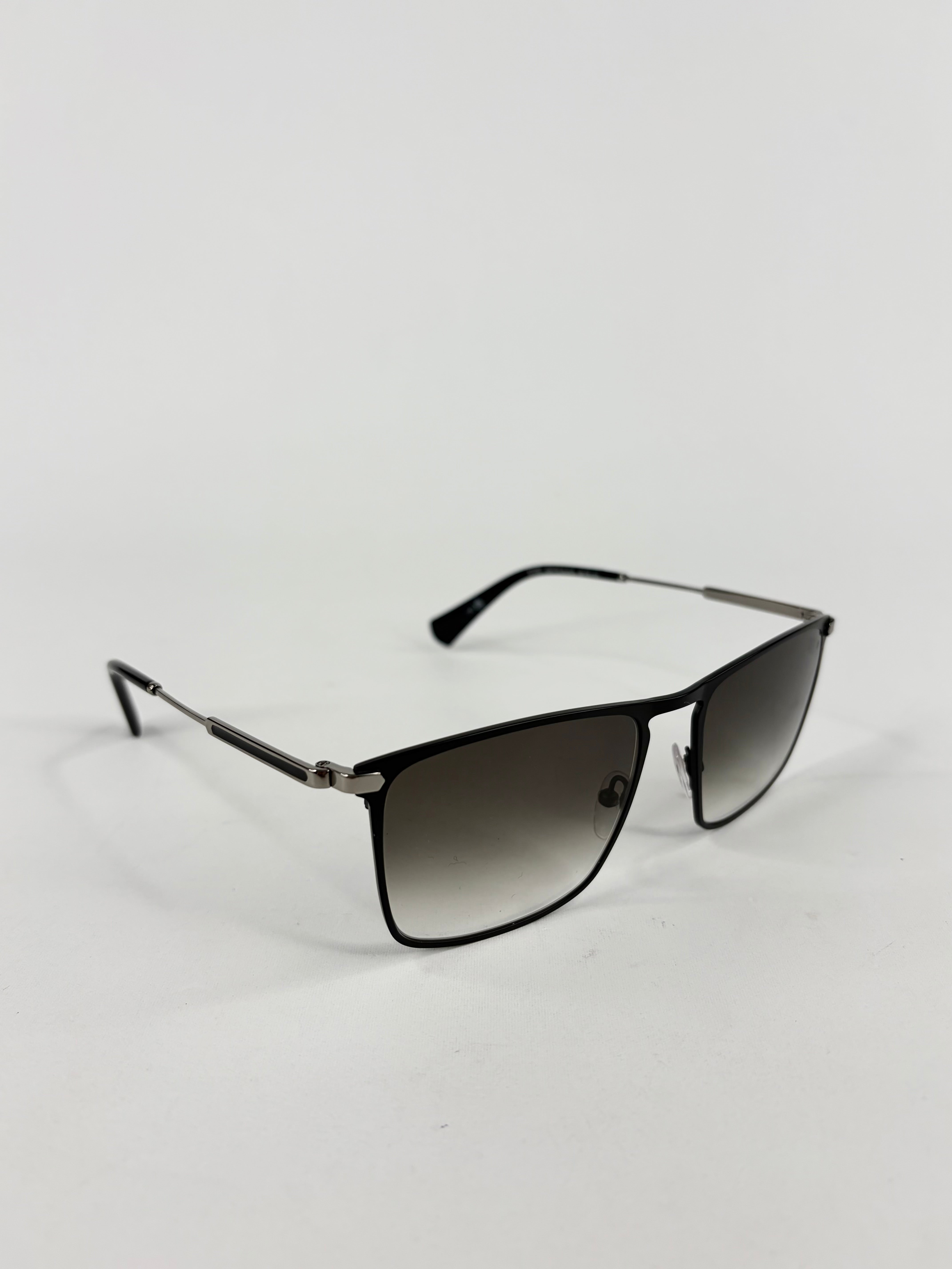 John Varvatos Black Sunglasses