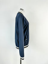 Maison Kitsune Blue Bomber Jacket - M