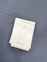 Dion Lee Ink Wool Tailoring Belted Lapel Coat Dress - AU6/8