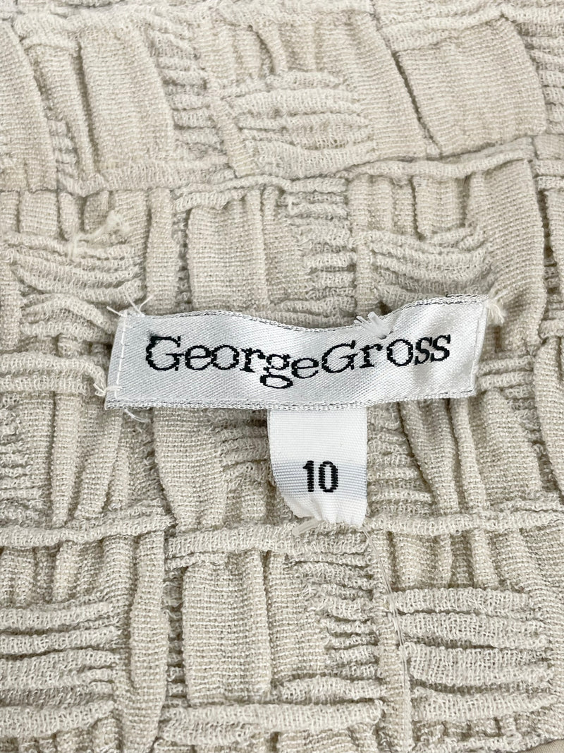 George Gross Oyster Textured Coat - AU10