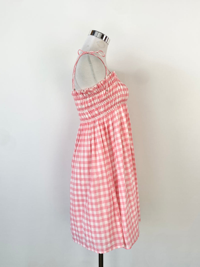 Steele Pink Gingham Dress - AU8
