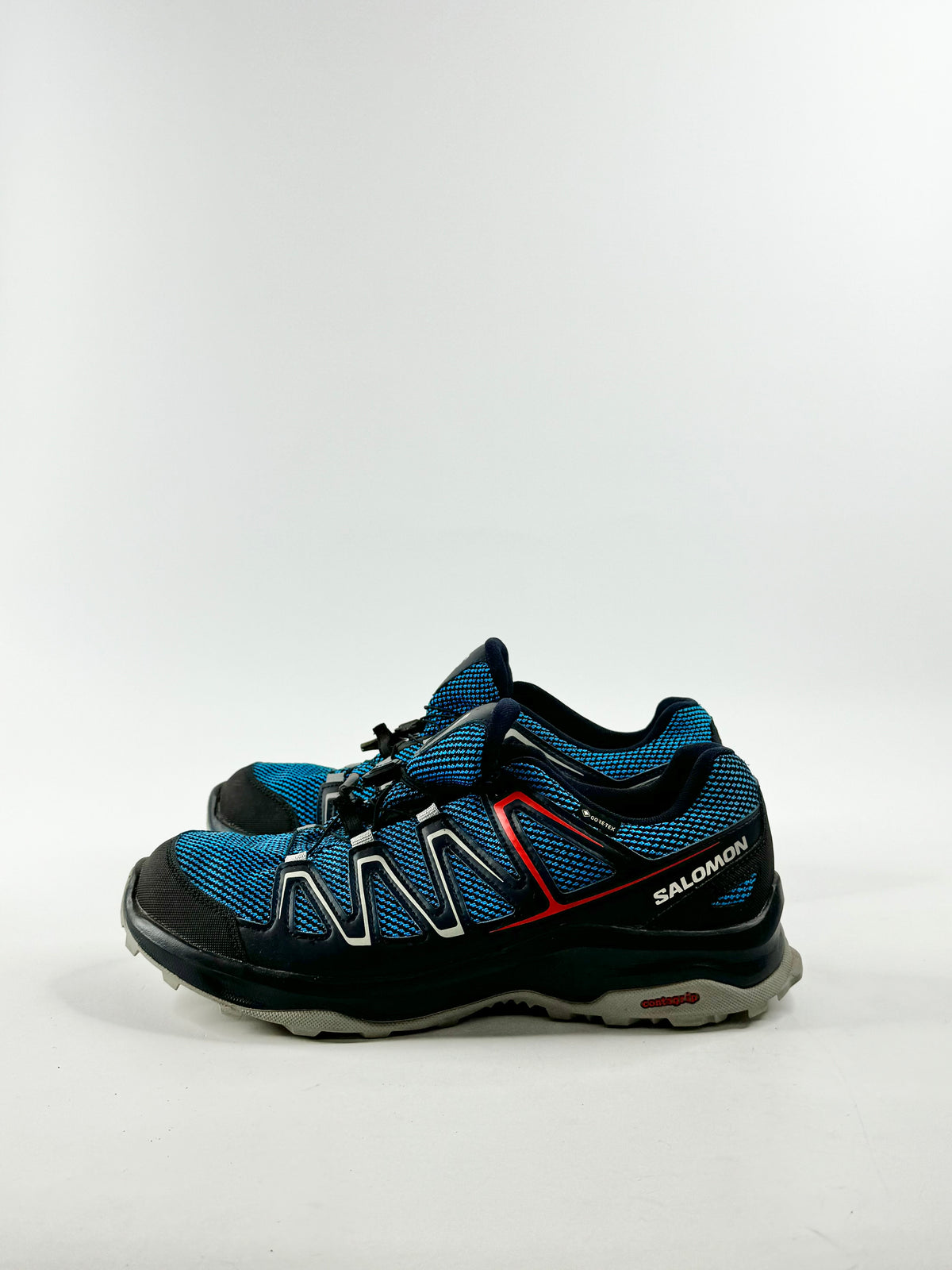 Salomon Blue Custer Elastic Lace Sneakers - EU46