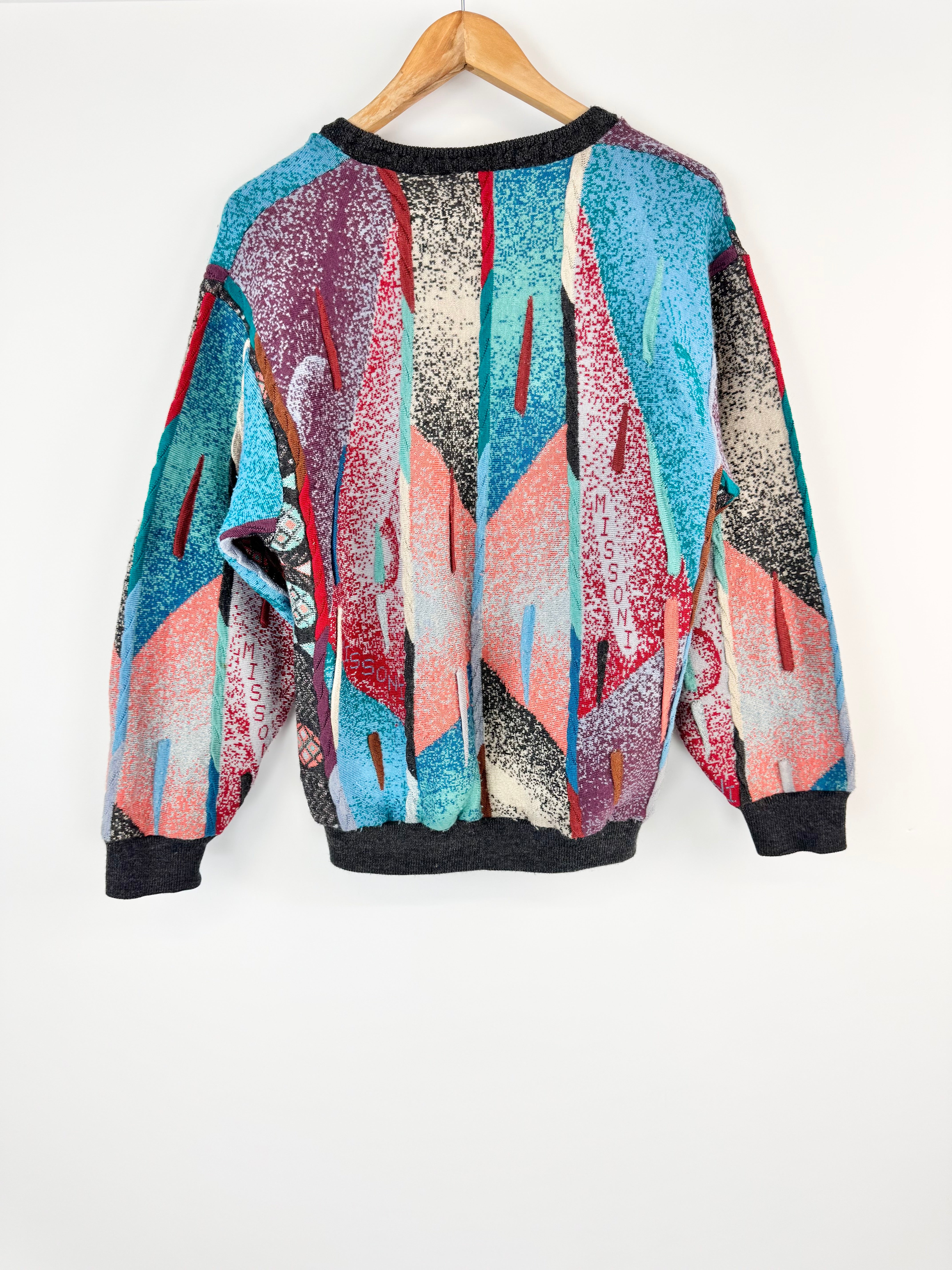 Vintage 3D Knitted Sweater - AU10