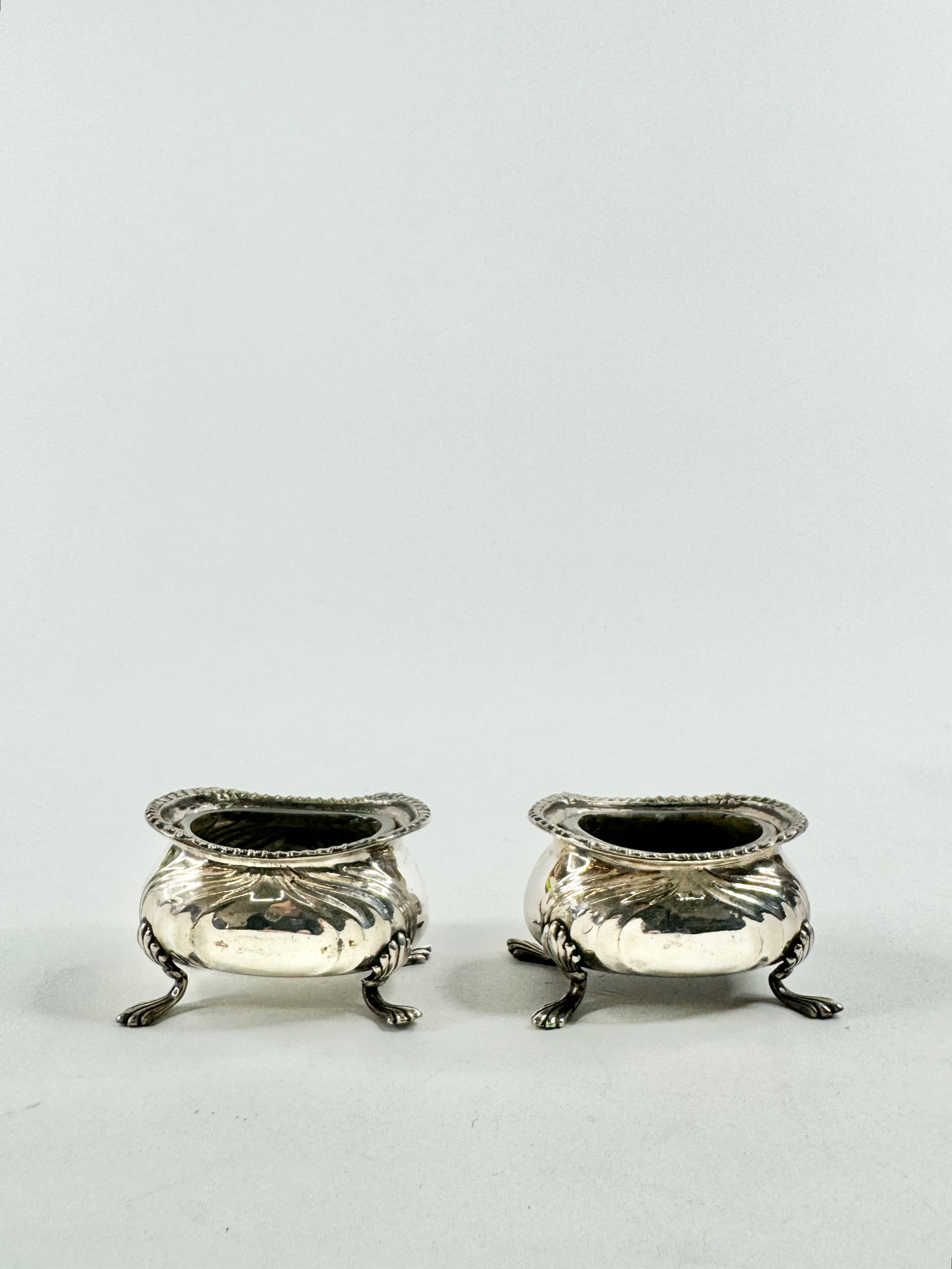 Vintage Silver-plated Salt Cellars