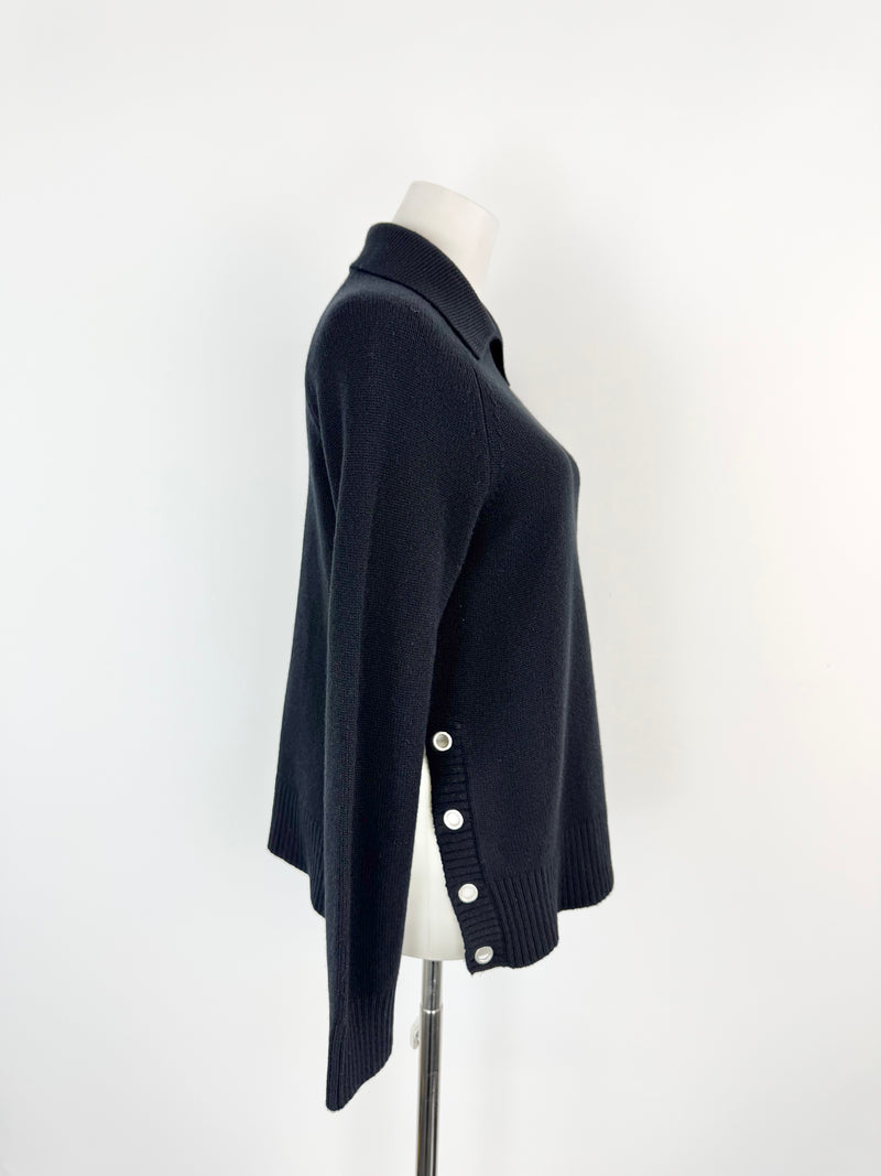 Frame Black Cashmere Sweater - AU8