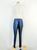 DL Atelier Navy 'Lux Sparkle' Slacks NWT - AU10