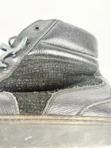 Christian Kimber for Harrolds Black Leather High-Top Sneakers - EU43