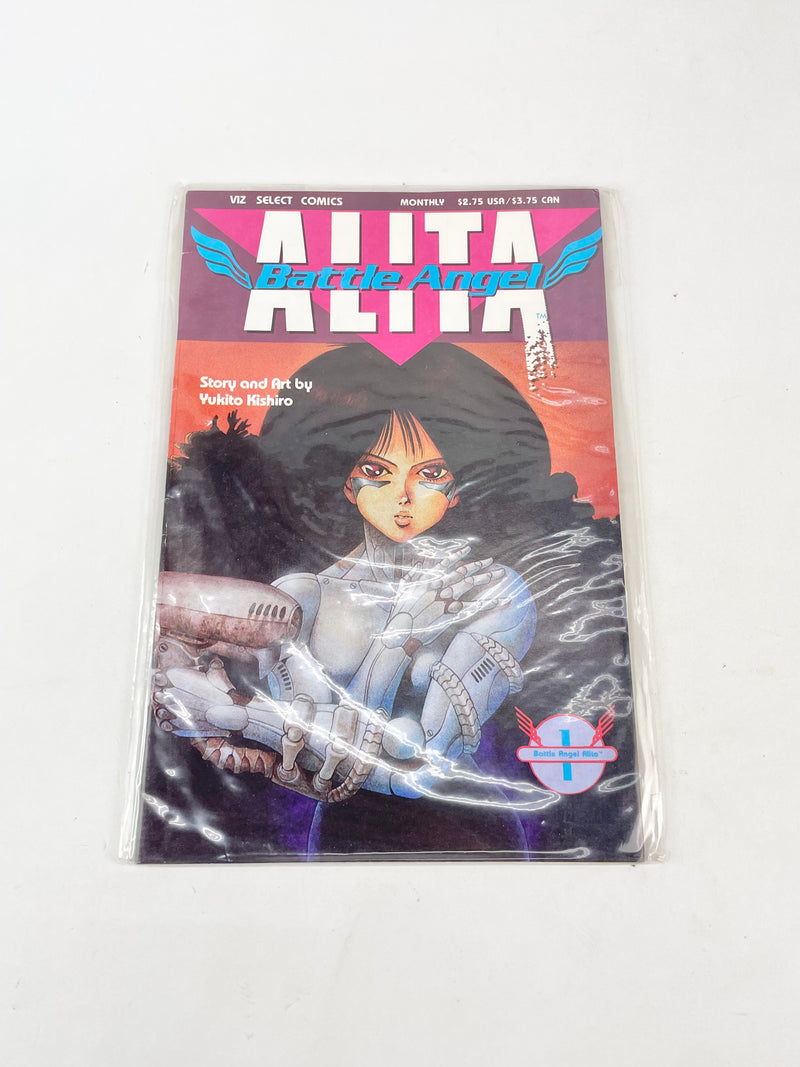 Alita Battle Angel #1 1992 Viz Paperback Comic