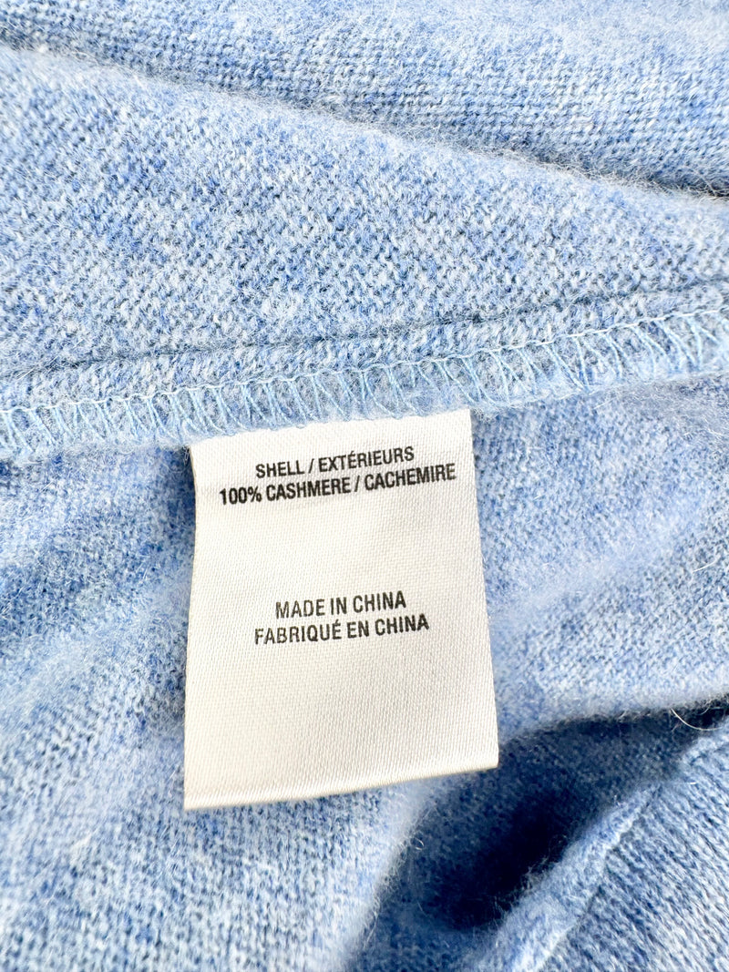 Altuzarra Winter Sky Blue Cashmere Twist Sweater - AU8/10