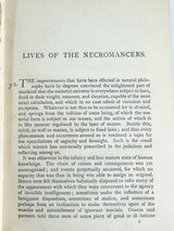 1876 Edition 'Godwin's Lives of the Necromancers'