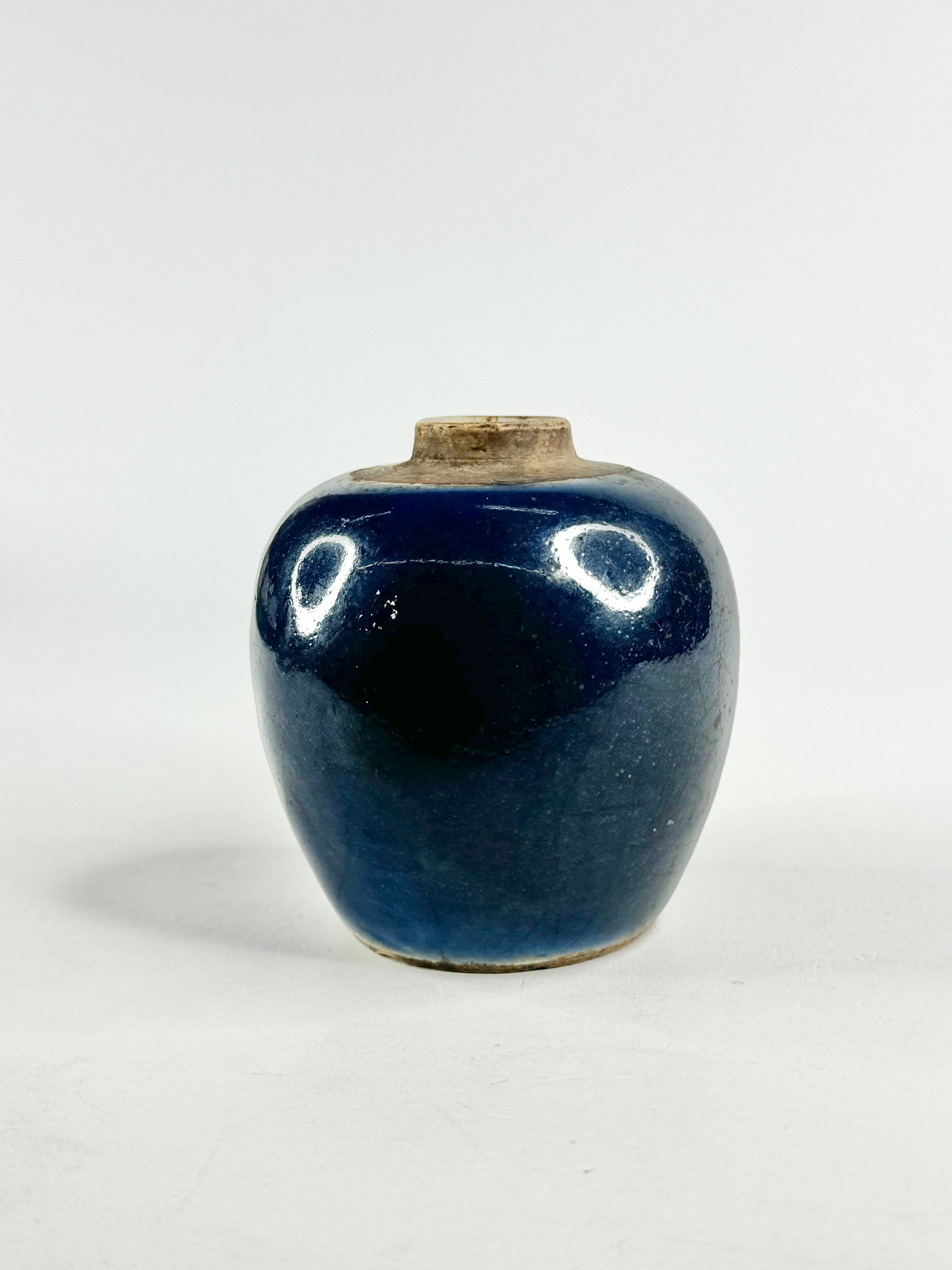 Antique Cobalt Blue Vase