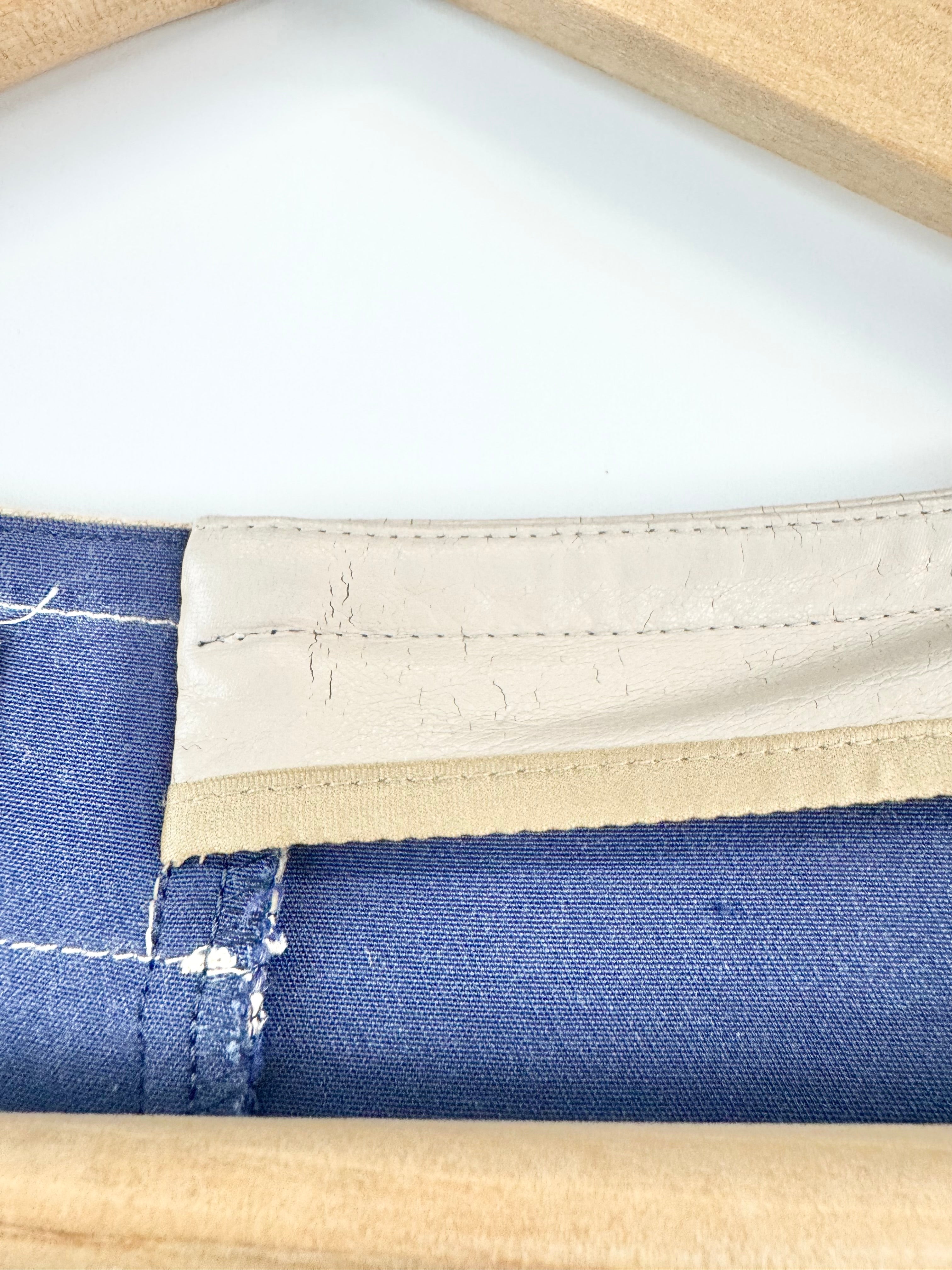 SportMax Blue & Cream Mini Dress - AU8