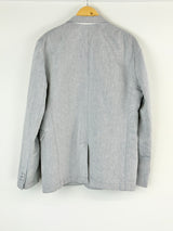 Orlebar Brown Washed Blue Linen-Blend Jacket - XL