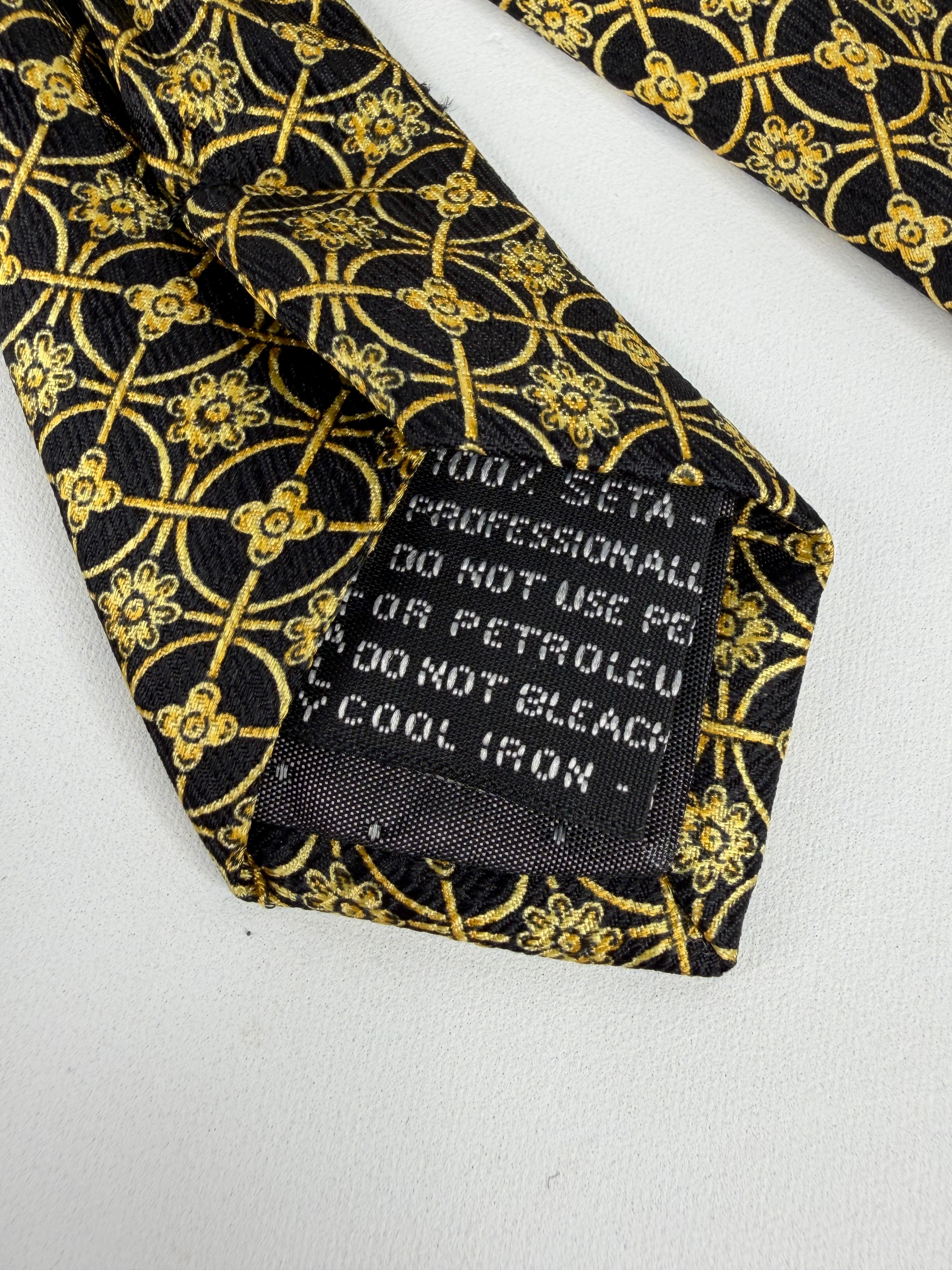 Vintage Gianni Versace Classic Medusa Printed Tie