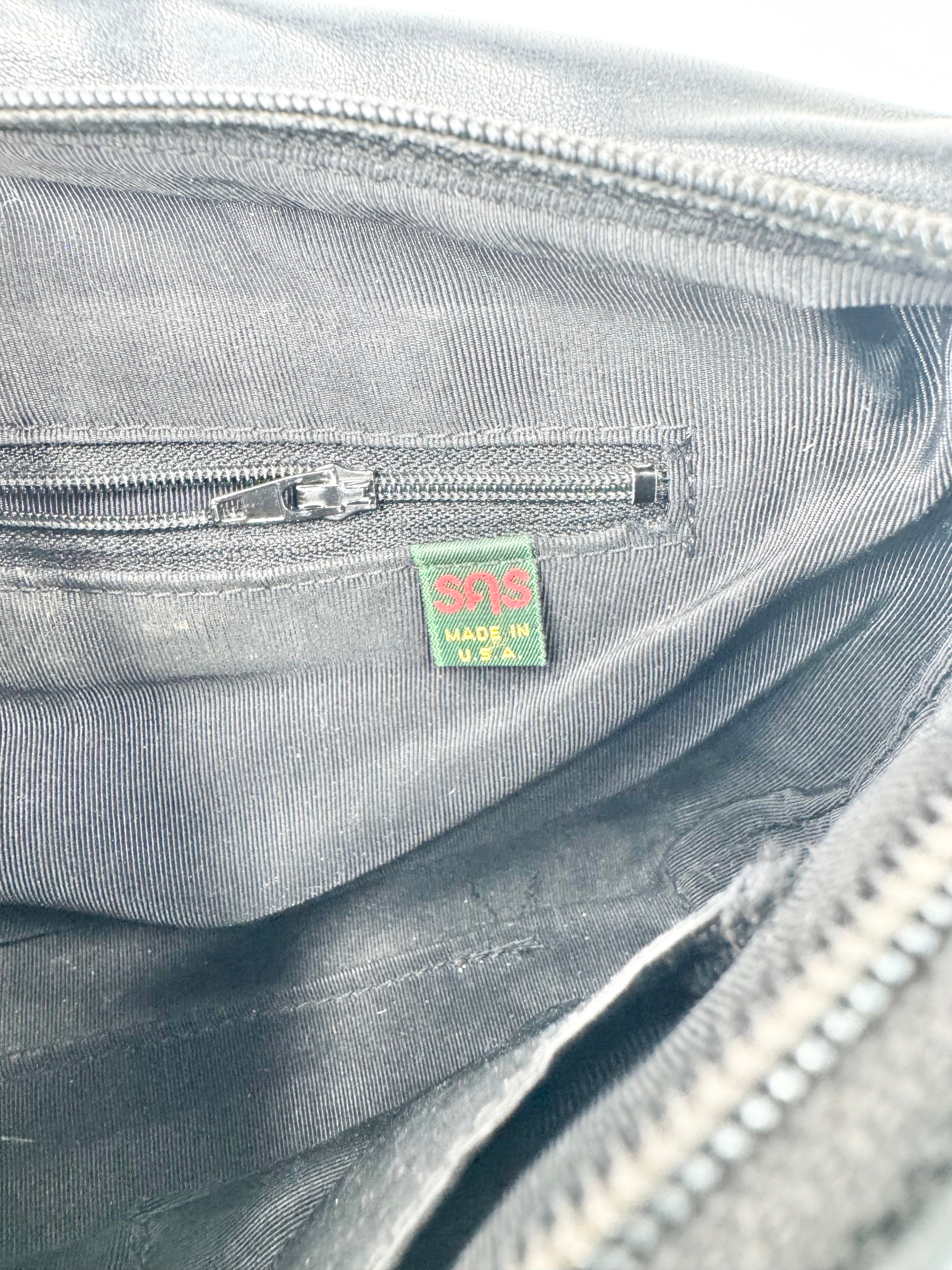 Bettina Midnight Blue Leather Cross Body Purse Purse