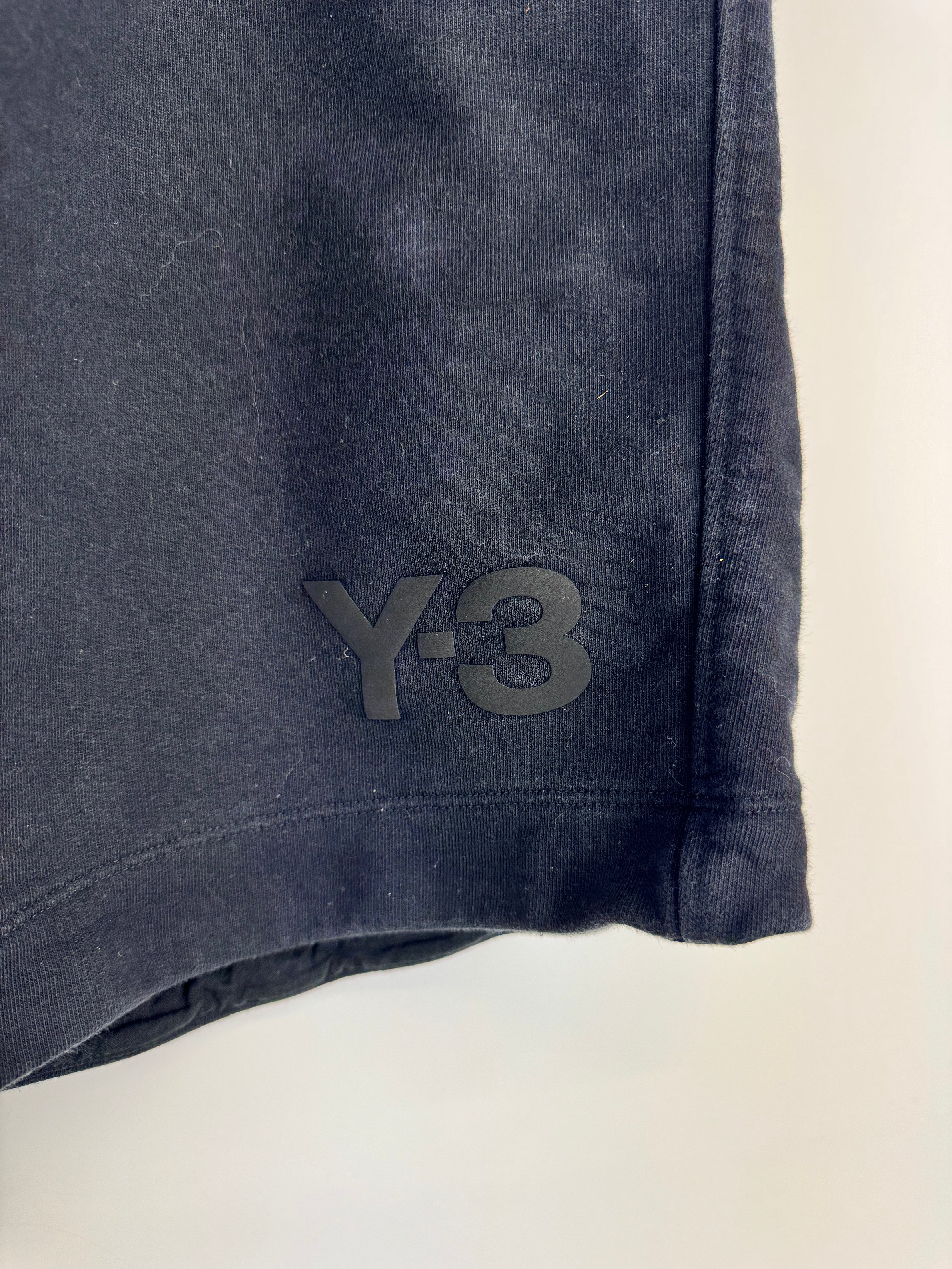 Y-3 Black Drawstring Shorts - AU16