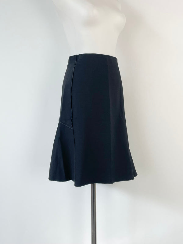 Scanlan Theodore Black Midi Skirt - AU8