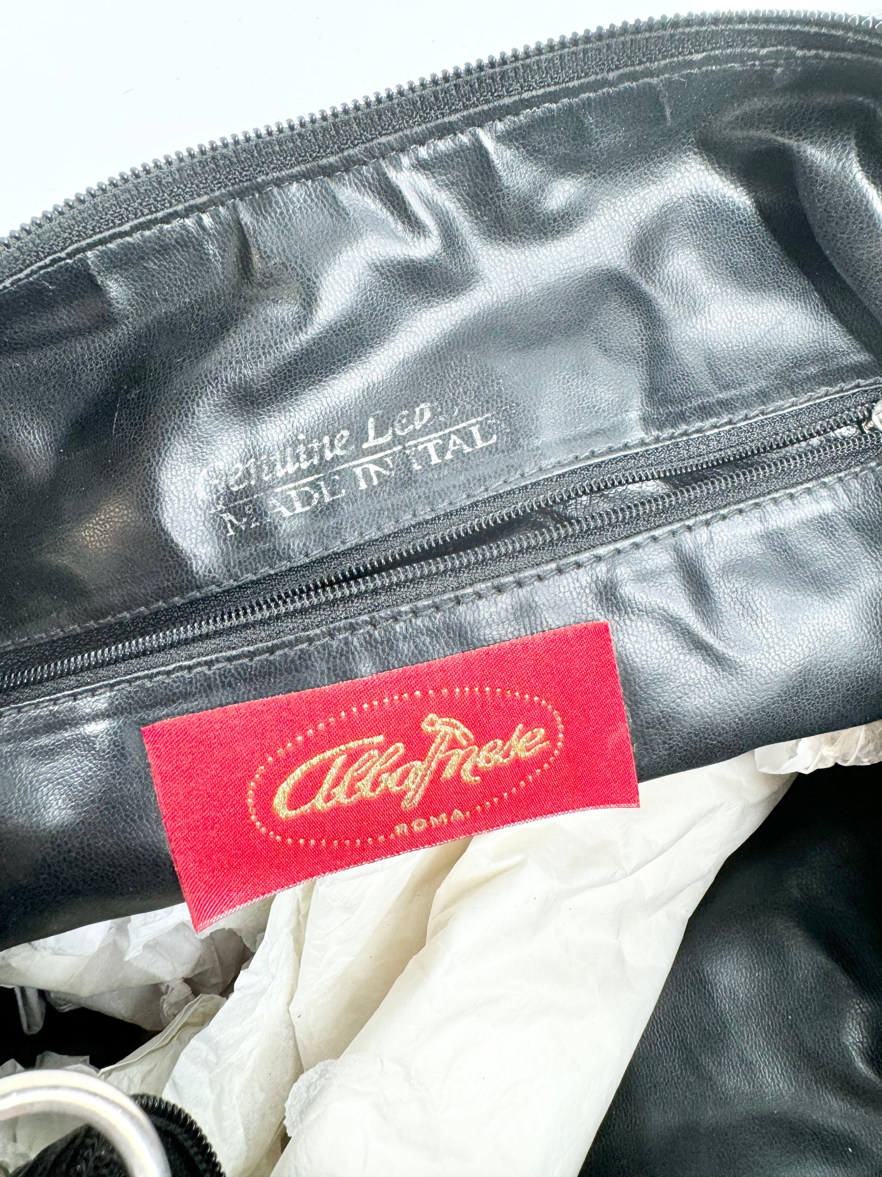Metallic Crinkle Shoulder Bag