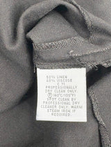 Country Road Black Linen-Blend Coat - AU10
