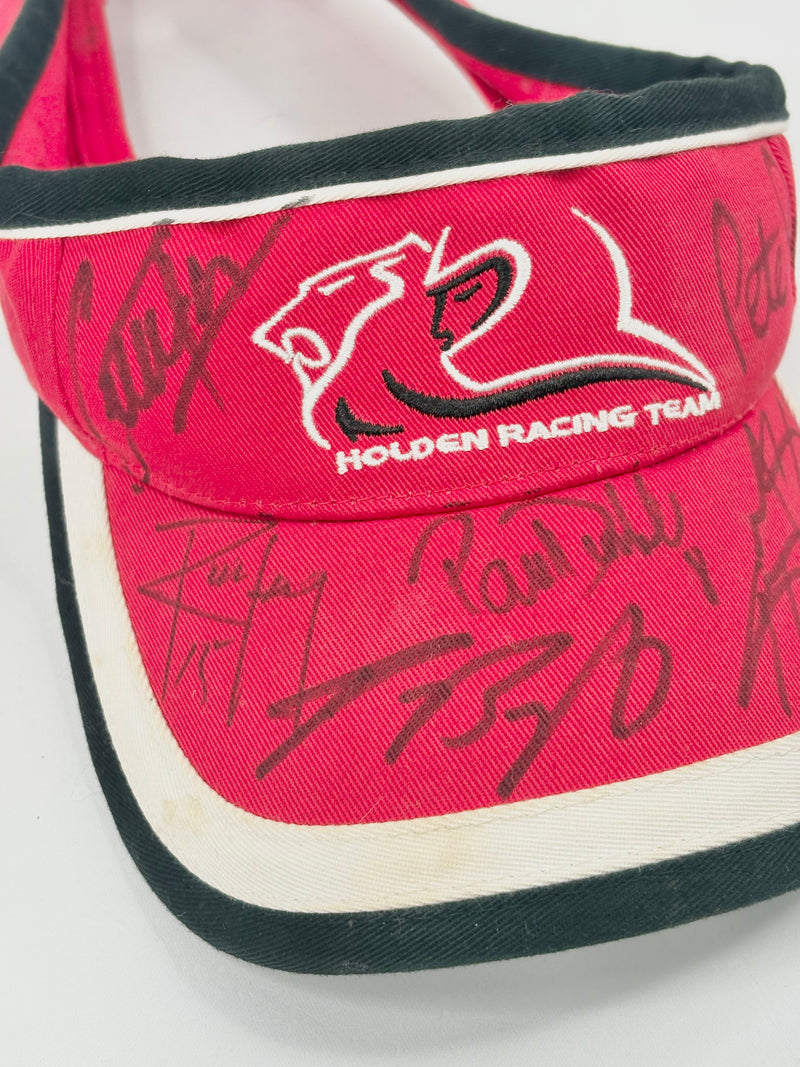 Peter Brock Signed HRT Sun Visor