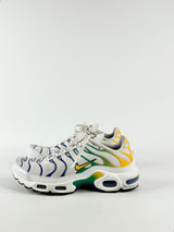 Nike Air Max Plus TN White & Green 'Brazil' Sneakers - EU39