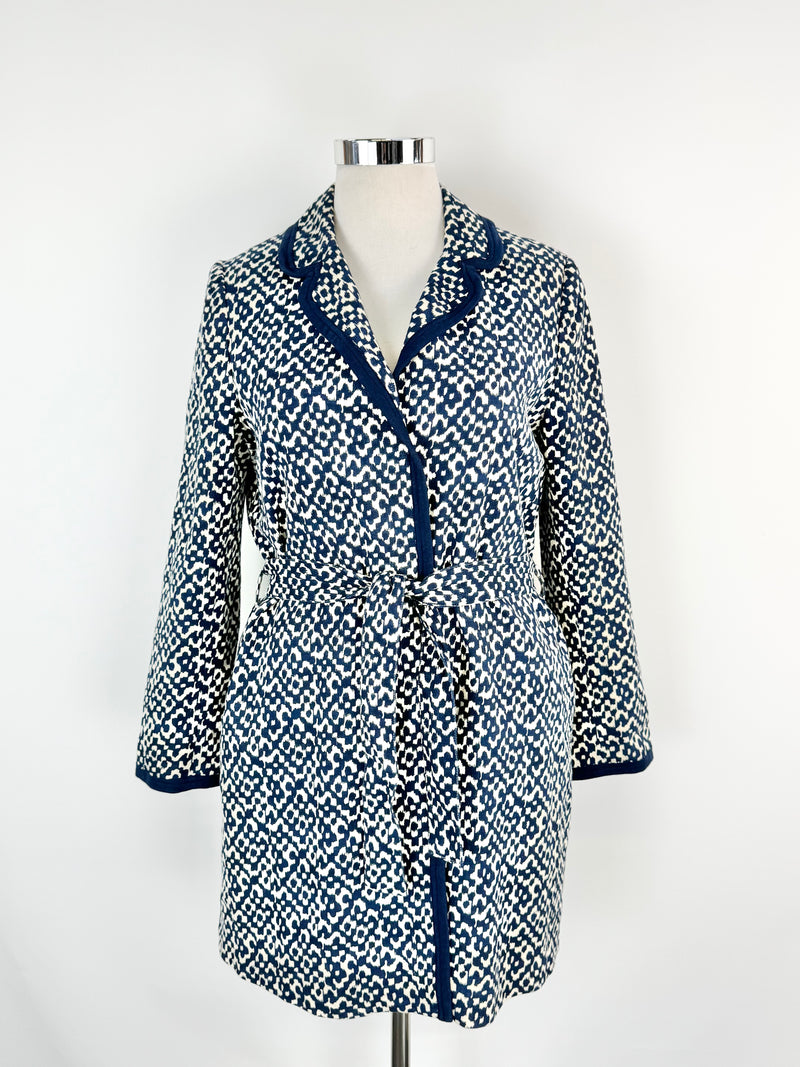 Stella Forrest Blue & Cream Coat - AU12