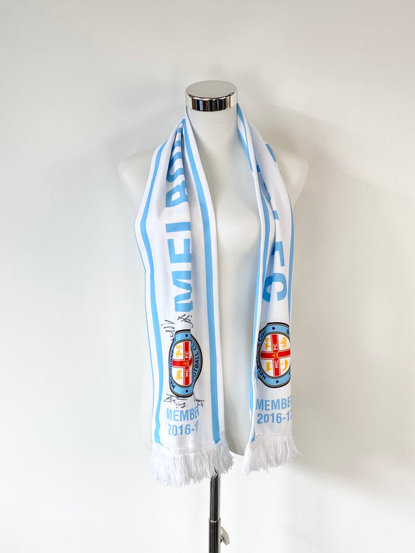 Signed Melbourne City Football Scarf - 2016/2017