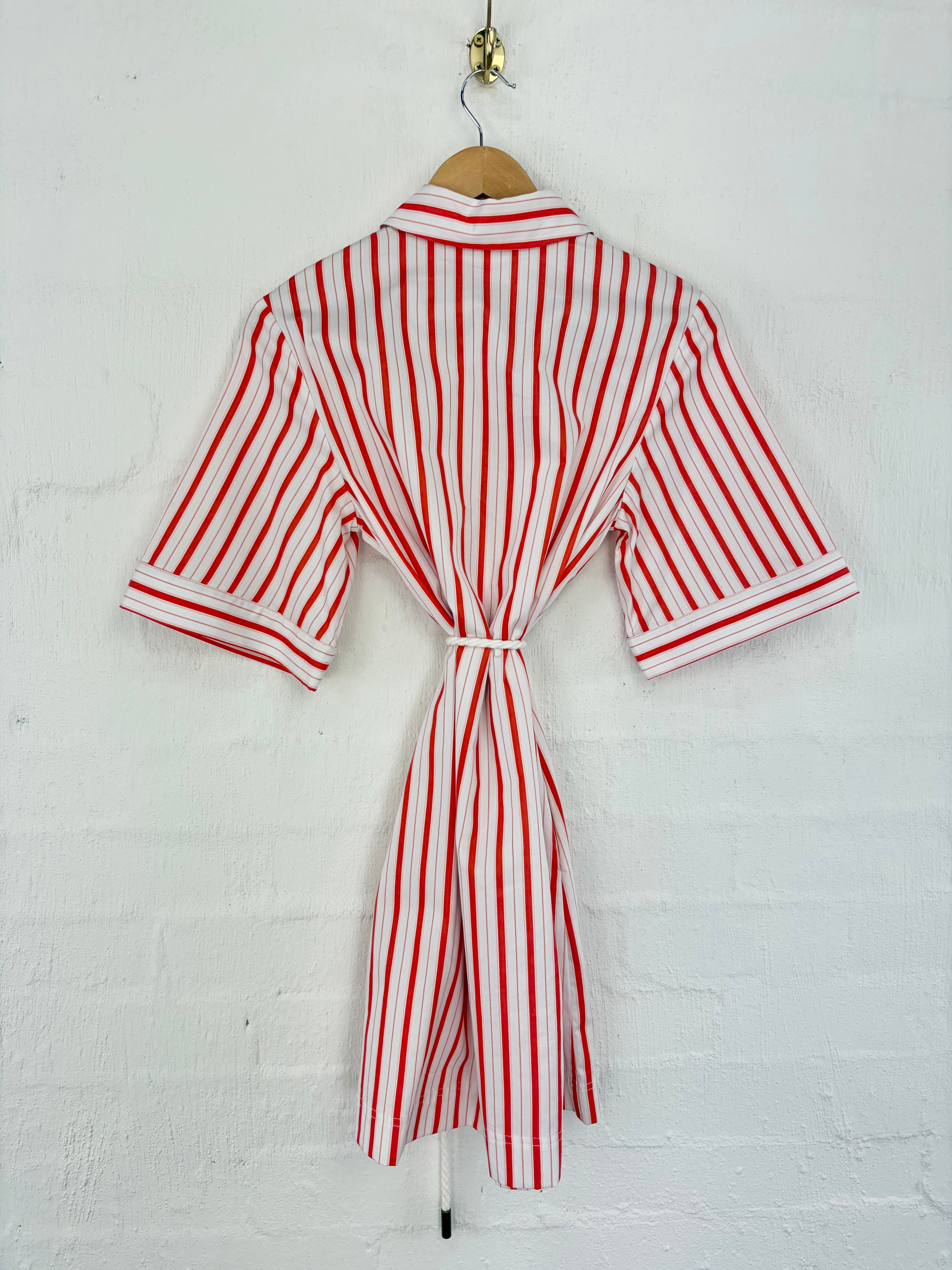 Kivari White & Orange 'Maddie Mini Dress' - AU8