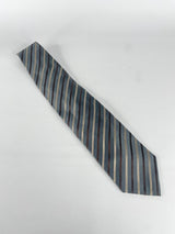 Giorgio Armani Spruce Striped Silk Tie