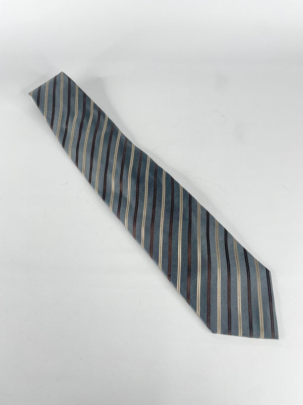 Giorgio Armani Spruce Striped Silk Tie