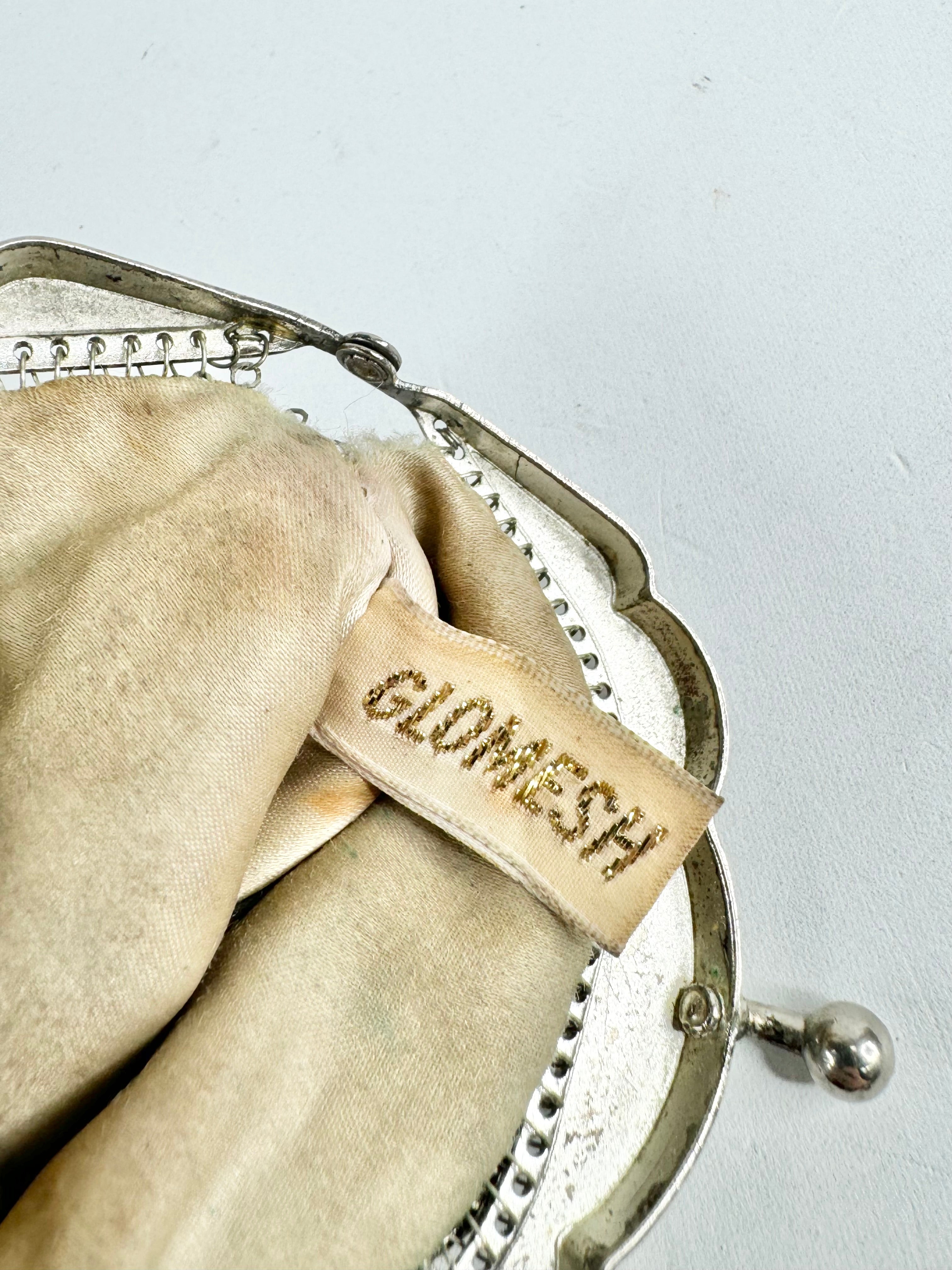 Vintage Glomesh Silver Glasses Case