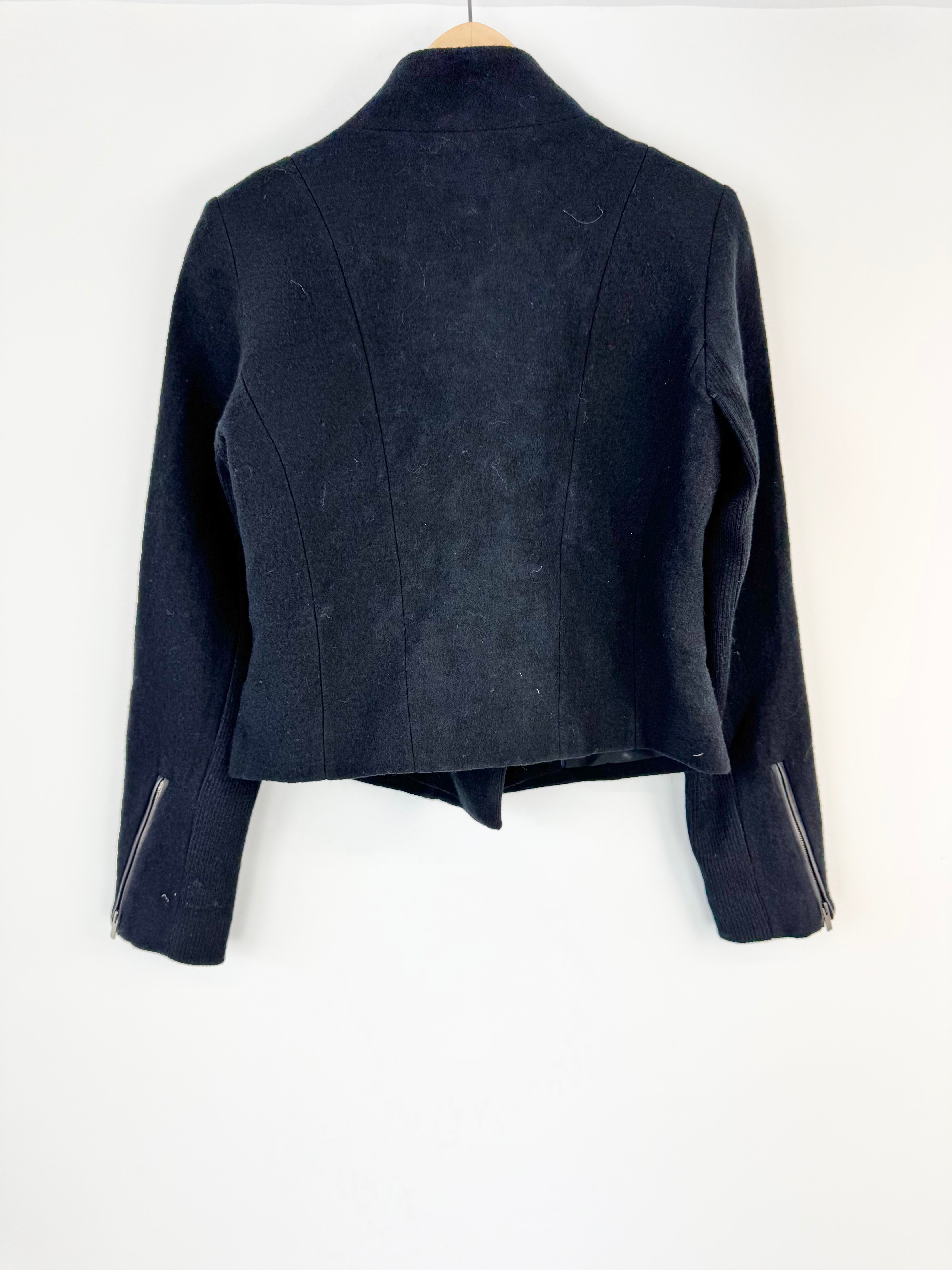 Marcs 'Lani' Black Felted Wool Jacket NWT - AU12