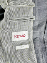 Kenzo Charcoal Grey Striped Blazer - 52