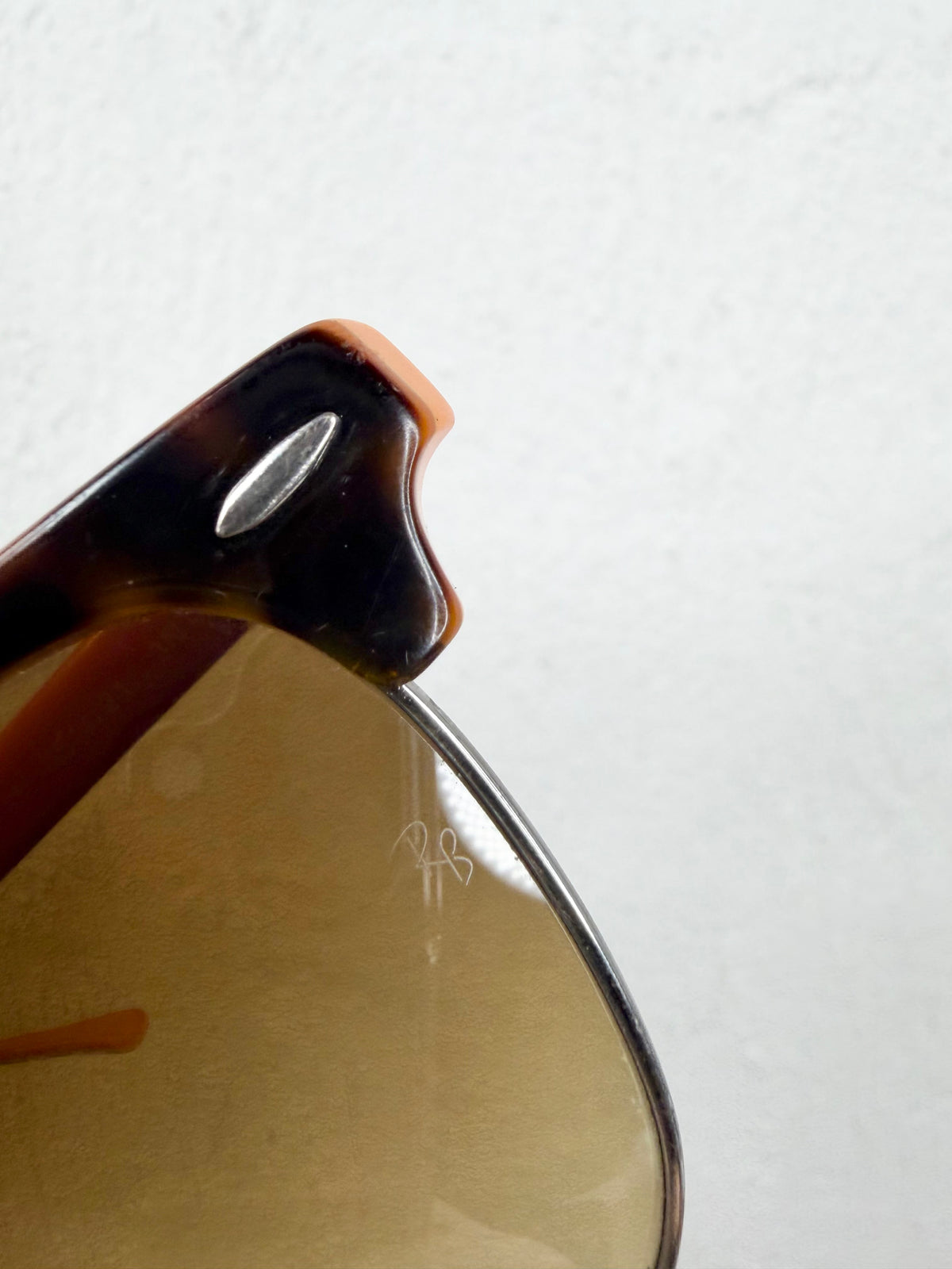 Ray-Ban 3016 Clubmaster Tortoiseshell & Orange Sunglasses