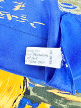 Vintage Metropolitan Museum of Art Impressionist Sunflowers Scarf