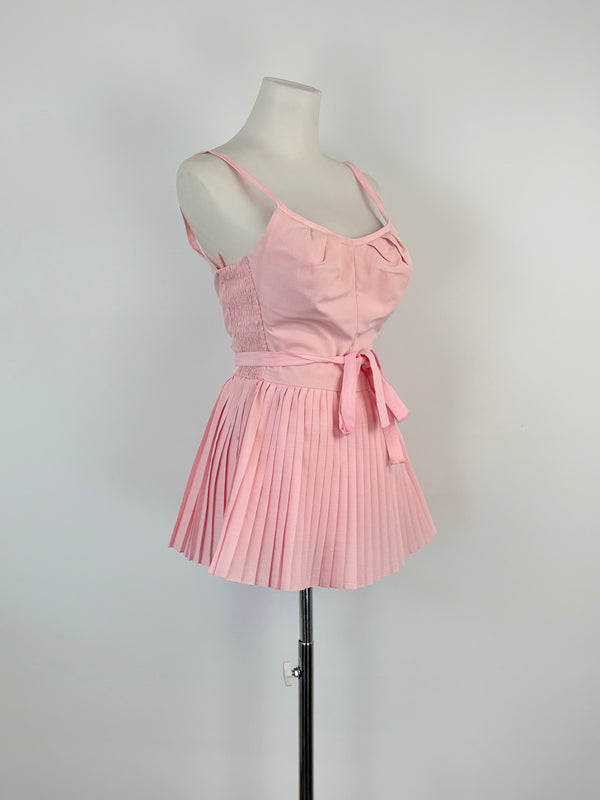 Vintage Watersun Pink Leotard Dress - AU6/8