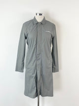 Han Kjøbenhavn Slate Grey Raincoat - S/M