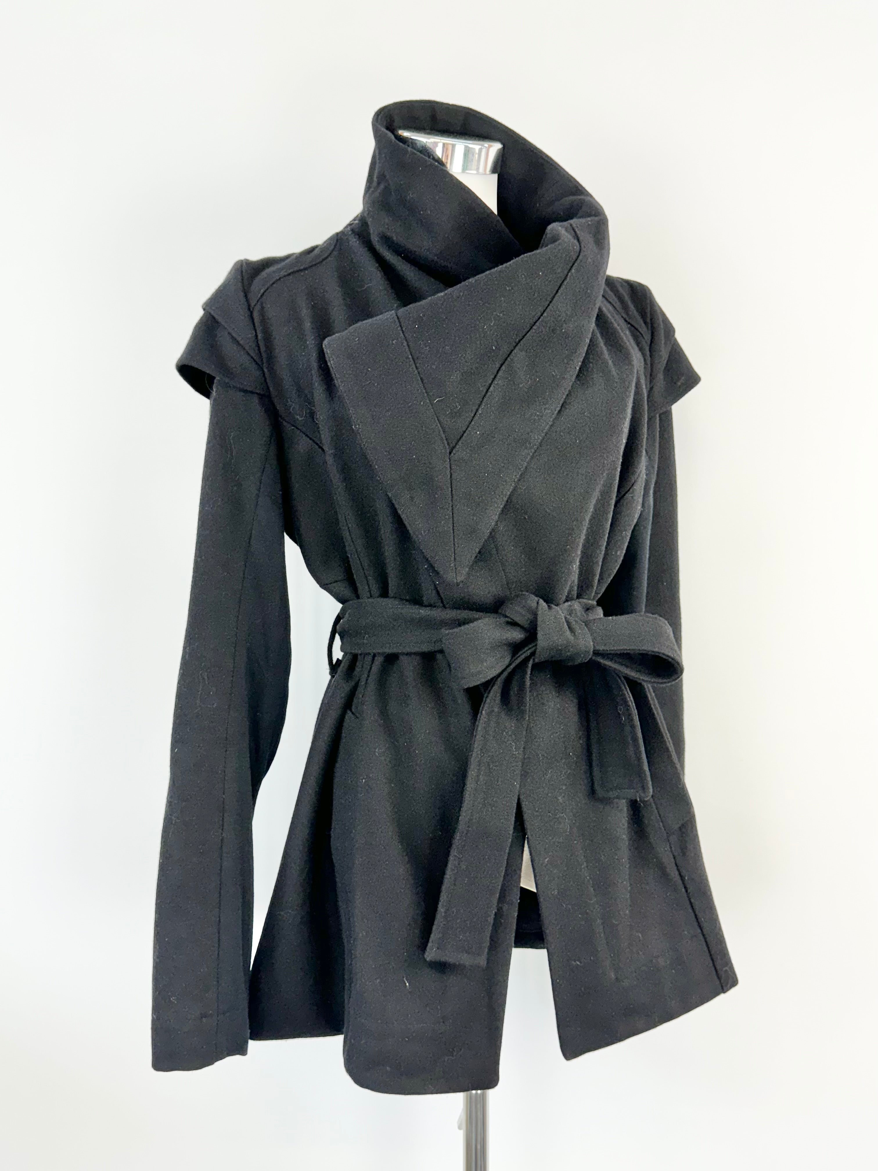 Nom*d Black Wool Jacket - AU10